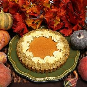 Rum Pumpkin Tart - 10"