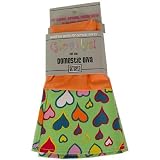 Cool Retro Longer Rubber household cleaning gloves ~ 9 colors and patterns