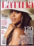 June/July 2009 *LATINA* Womens Magazine Featuring, ZOE SALDANA 