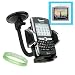 GPS Dashboard Windshield Garmin Car Mount for ALL Garmin GPS Models + 4.3 GPS Screen Protector + Live*Laugh*Love Wristband!!!