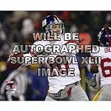 Mounted Memories New York Giants Eli Manning Super Bowl Xlii Autographed 8X10 Photo