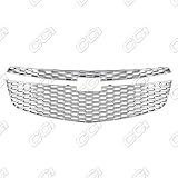 Coast To Coast IWCGI100 High Impact Triple Chrome Plated ABS Grille Overlay 2011-2012 Chevy Cruze