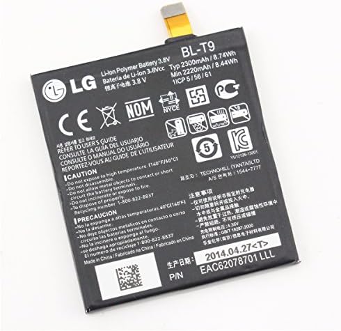 3.8v 2300mah Original Lg Nexus 5 D821 D820 Google 5 Phone Battery Bl-t9 Bateria