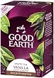 Good Earth Decaf White Tea - Vanilla Blend, Tea Bags, 18-Count Box (Pack of 6)