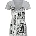 INFAMOUS Animal Womens Tee - Heather Grey