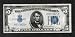 Series 1934 $5 Silver Certificate Big Blue Seal, Old U.S. Paper Money