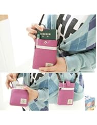 Beauty: BDS - Multi-Purpose (Pink) Portable iphone Bag / Camera Bag / Passport Package - Best Deal Shopper (BDS)