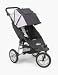City Series Single Baby Jogger Stroller with 12 Wheels (Jet Black) from The Baby Jogger