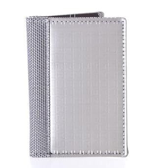 Stewart Stand Silver Texture Square Wallet Stewart Stand Silver Texture Square Wallet