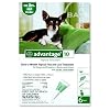 Advantage Topical Flea Treatment for Dogs up to 10 Lbs (6 Applications)
