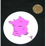 3 button pin printed with map, western, vector by Shop Zeus