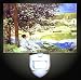 On the River Bank Seine by Monet Decorative Night Light