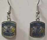 NBA Dangling Earrings - New Orleans Hornets Logo