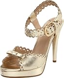 Love Moschino Womens Fan Platform Sandal Sandal