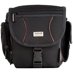 hochwertige Vantage Ultra Protection Kameratasche 49273 inkl. Umh�ngegurt passend zu Kameras und Camordern wie z.B. Panasonic FZ28 / FZ38, Olympus SP-560 / SP-550, Camcorder Canon Legria HF200 / HFS100 / HG20 / FS20, Sony HDR-XR520 / CX105 / TG7 / XR500 / HD1000 / CX505 / SX30, Panasonic HDC-TM350 / SD20 / SD10 / SD300 / HS300 / HS20, JVC GZ-MS120 / HM200, Toshiba Camileo S10 / H20 und viele mehr der selben Gr��e