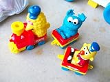 Sesame Street Bigbird, Cookie Monster and Bert Train Toy