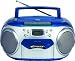 Emerson PD6548BL Portable CD Player with AM/FM Stereo Radio and Cassette Recorder