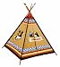 YAKARI 86559 - Wigwam braun 127/127/180 cm
