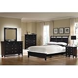 Natural Lifestyles Low Profile Bedroom Set (Merlot) (King) by Vaughan-Basse ....