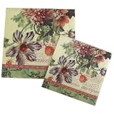 3 Pack Luncheon Paper Napkins Floral Designs