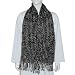 Mens Neck Scarf Accessory Jacquard Design Rayon Muffler 10 X 70 Inches Image #1
