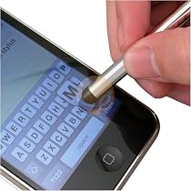 Universal Touch Screen Stylus for Apple iPhone / Touch, Silver