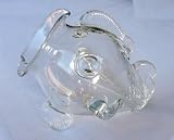 Glass Fish Holder/bowl Perfect for Candy or Nuts New