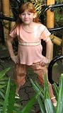 Girls Boutique Clothing 2 PC Capri Pants Set and Cute Cotton Top w/ Embellishments - Sugar and Spice - Infant Girl's , Toddler Girls up to 6X 6 Months - 6 x