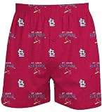 St. Louis Cardinals Men's Supreme Boxer Shorts by Concepts Sports (XL=36-37)