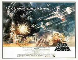 Star Wars: Episode IV - A New Hope - Framed Movie Postcard (Half Sheet) (Size: 6" x 4")