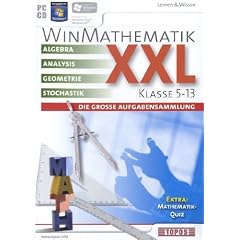 WinMathematik XXL-Die gro�e Aufgabensammlung Klasse 5-13