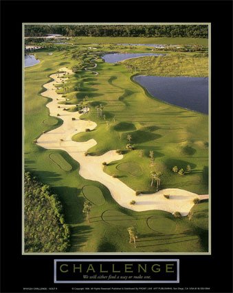 Challenge-Golf Ii , 21x26