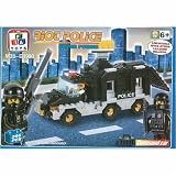 Building Blocks Assemble Riot Police Command Van Car