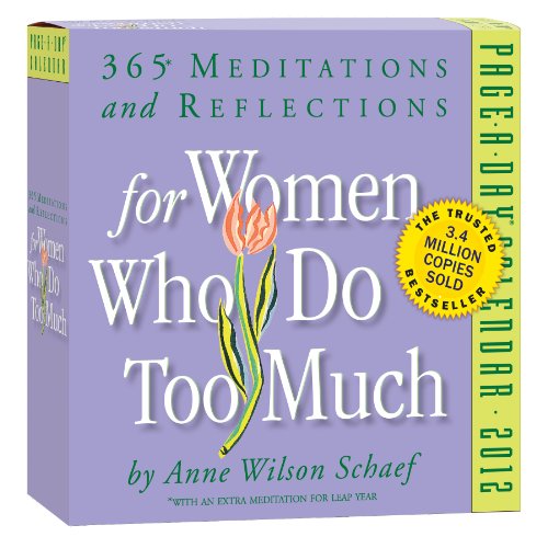 For Women Who Do Too Much 2012 Calendar (Page a Day Calendar) Book Image