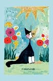 Produkt-Bild: ROSINA WACHTMEISTER by ULSTER WEAVERS Leinen Geschirrtuch Handtuch - Serie ' my garden ' - Katzen Motiv