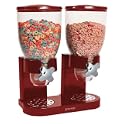 Double Dry Food Dispenser- Red