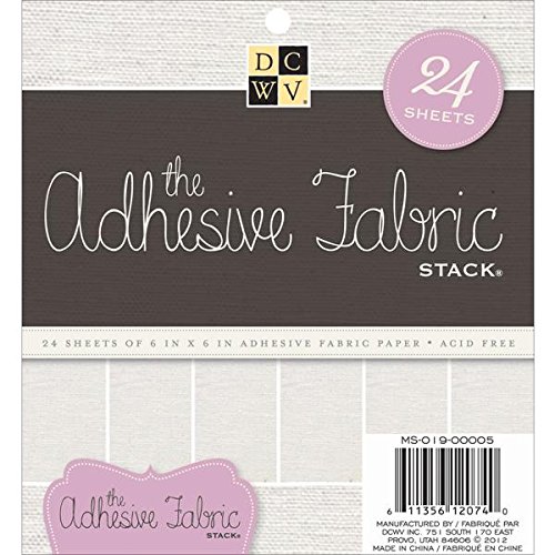 Die Cuts With A View Adhesive Fabric Stack, 6-Inch by 6-Inch
