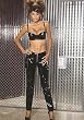 Women's Zip Front Vinyl Pants