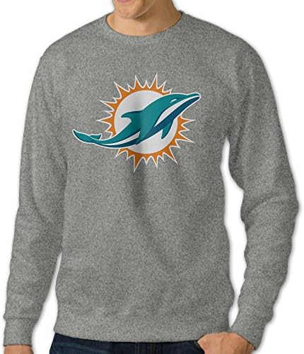 Miami Dolphins Primary Team Logo Men's Sweatshirt Pullover