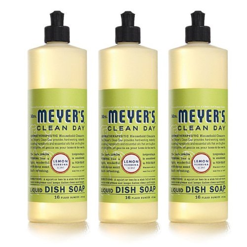 Mrs. Meyers Clean Day Liquid Dishwashing Soap, 