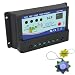 HQRP Solar 10A Charge Power Controller / Regulator 12V / 24V 10 Amp with LED Indicator plus HQRP UV Chain / UV Radiation Health Tester