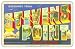 Fridgedoor - Greetings Stevens Point WI - Car Magnet Image
