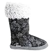 Women's MUK LUKS&reg; Damask Flocked Jersey Boots with Memory Foam&nbsp;