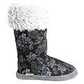 Women's MUK LUKS&reg; Damask Flocked Jersey Boots with Memory Foam&nbsp;