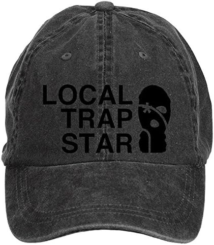 Wulagui Local Trap Star Washed Adjustable Baseball Cap