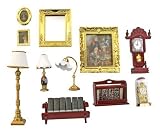 Melissa & Doug Deluxe Doll-House Living Room Accessories
