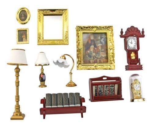 Childrens Toyshop  Toys : Melissa & Doug Deluxe Doll-House Living Room Accessories