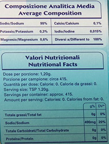 Sosalt Seasalt Crystals, Riserva Naturale, 2.2 Pound (Pack of 12)