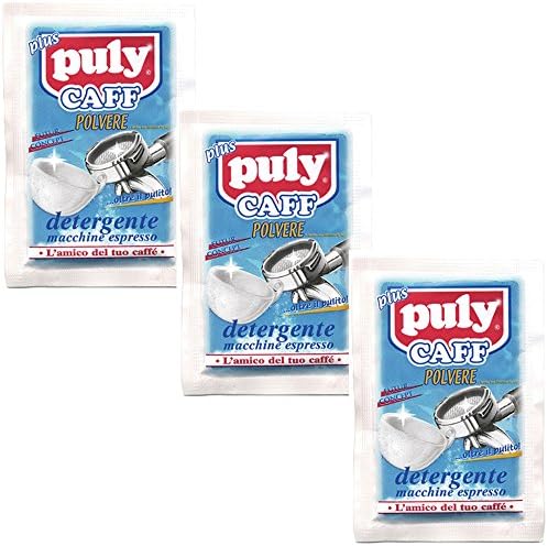 Puly Caff Plus Espresso Machine Cleaner - Three 20g Packets