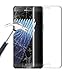 Galaxy Note 7 Tempered Glass Screen Protector, LUVVITT Tempered Glass Screen Protector [Full Coverage] for Samsung Galaxy Note 7 - Crystal Clear